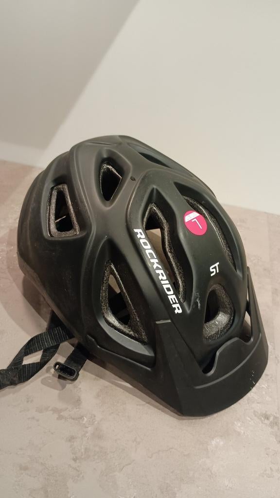 Rockrider ST Fietshelm Maat L (57-62 cm), Gebruikt, Ophalen of Verzenden, Rockrider, L