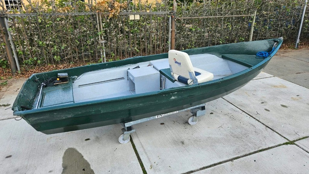 vis- toerboot, Watersport en Boten, Ophalen, Gebruikt, Polyester