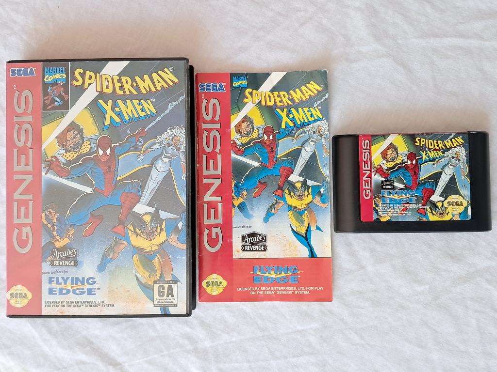 Spiderman X-Men Arcade's Revenge - SEGA Genesis / Mega Drive, Avontuur en Actie, Gebruikt, Verzenden, 1 speler