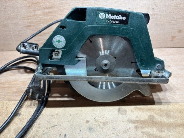 Metabo Ka 0852 S  + Zaagblad Bosch 150 x 2.4/1.4 x 20mm, Ophalen, Gebruikt, Cirkelzaag, 600 tot 1200 watt