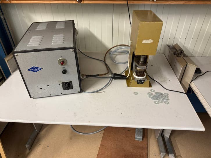 Weldan HF-lasmachine voor kunststof zeilringrn, Ophalen of Verzenden