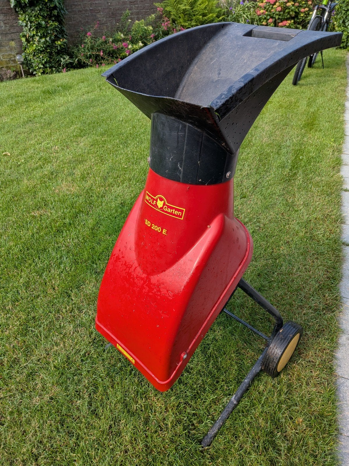 Wolf Garten SD200 E elektrische takkenhakselaar, Ophalen, Gebruikt, Elektrisch, Wolf Garten