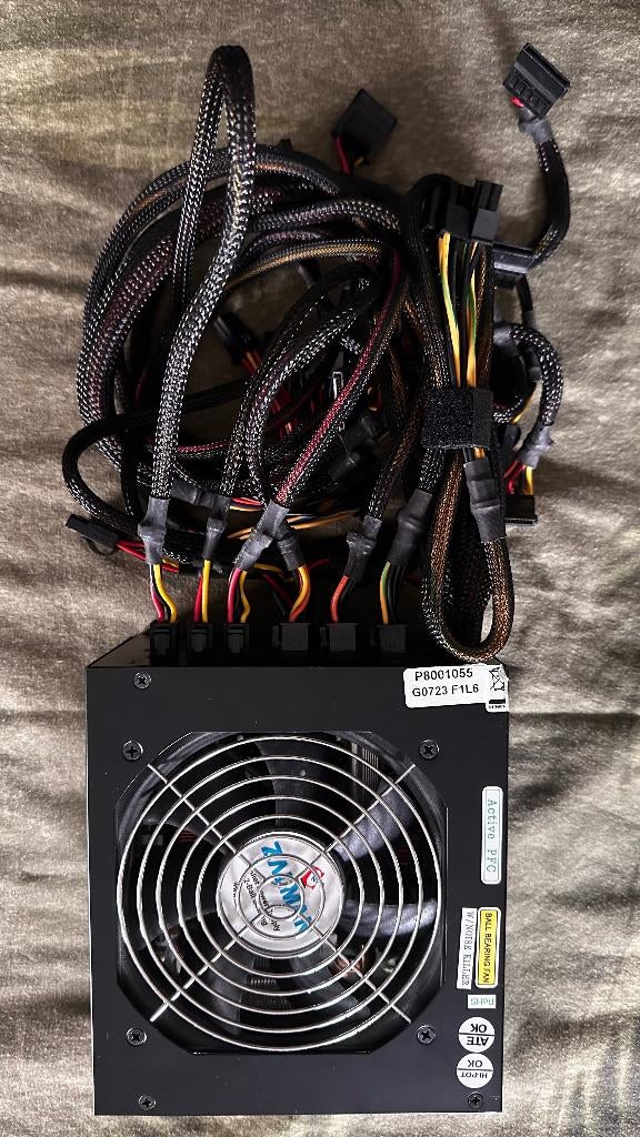 Zalman PSU ZM600-HP Modulair, Computers en Software, Interne voedingen, Ophalen of Verzenden
