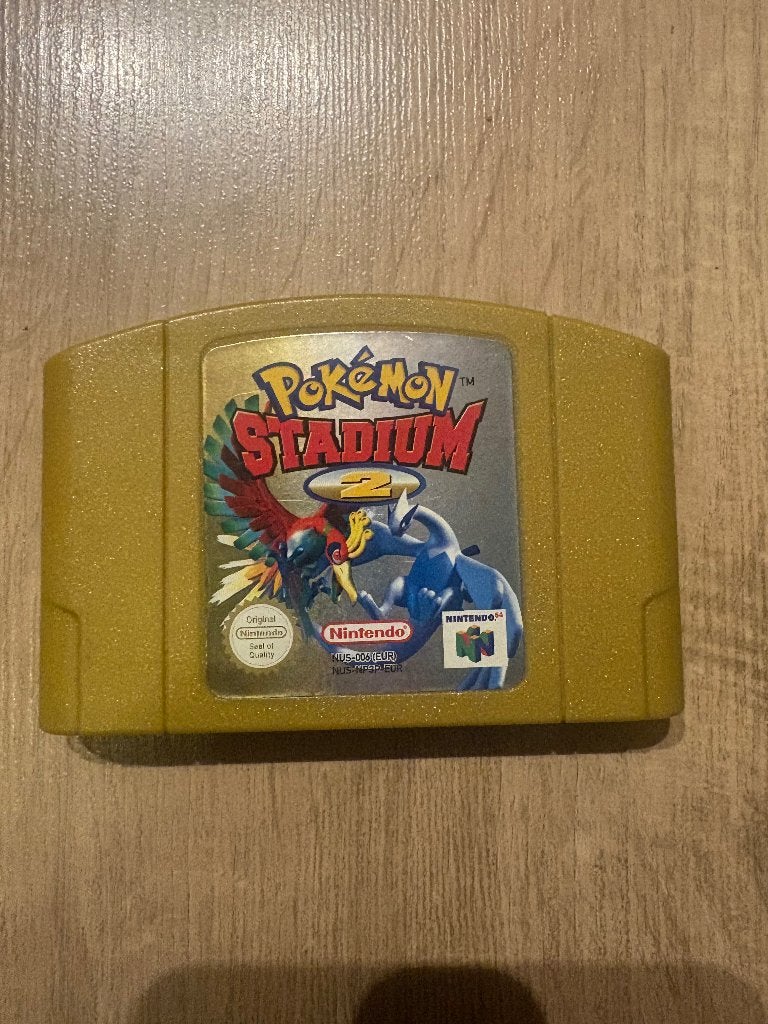 okémon Stadium 2 Nintendo 64 N64 PAL Origineel, 1 speler, Racen en Vliegen, Ophalen of Verzenden, Zo goed als nieuw