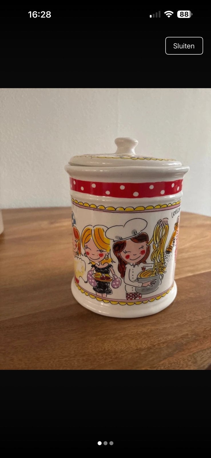 Blond amsterdam, Ophalen of Verzenden, Zo goed als nieuw, Aardewerk, Overige typen