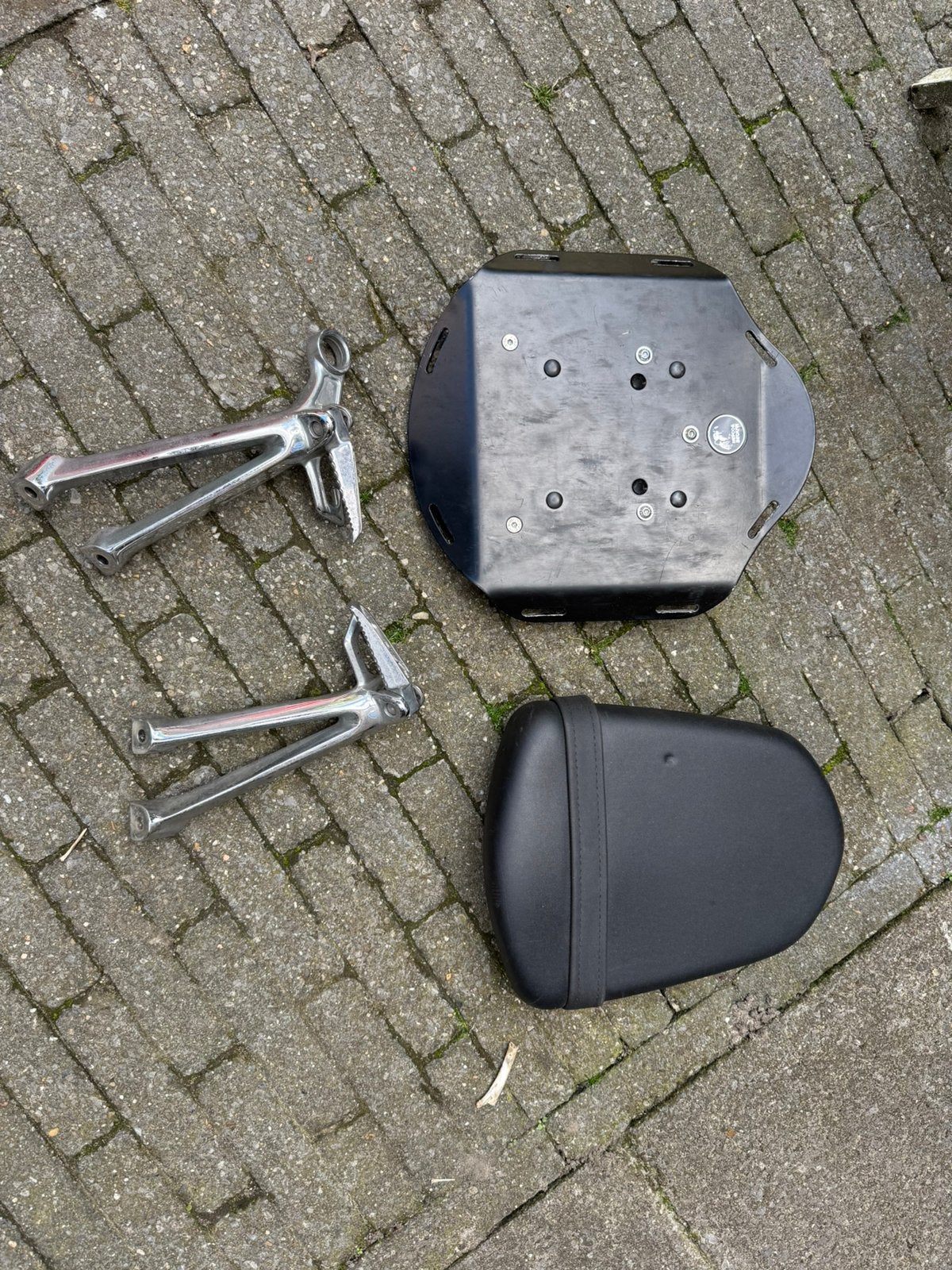 Duo zadel en koffer mount GSX-R, Ophalen of Verzenden, Gebruikt