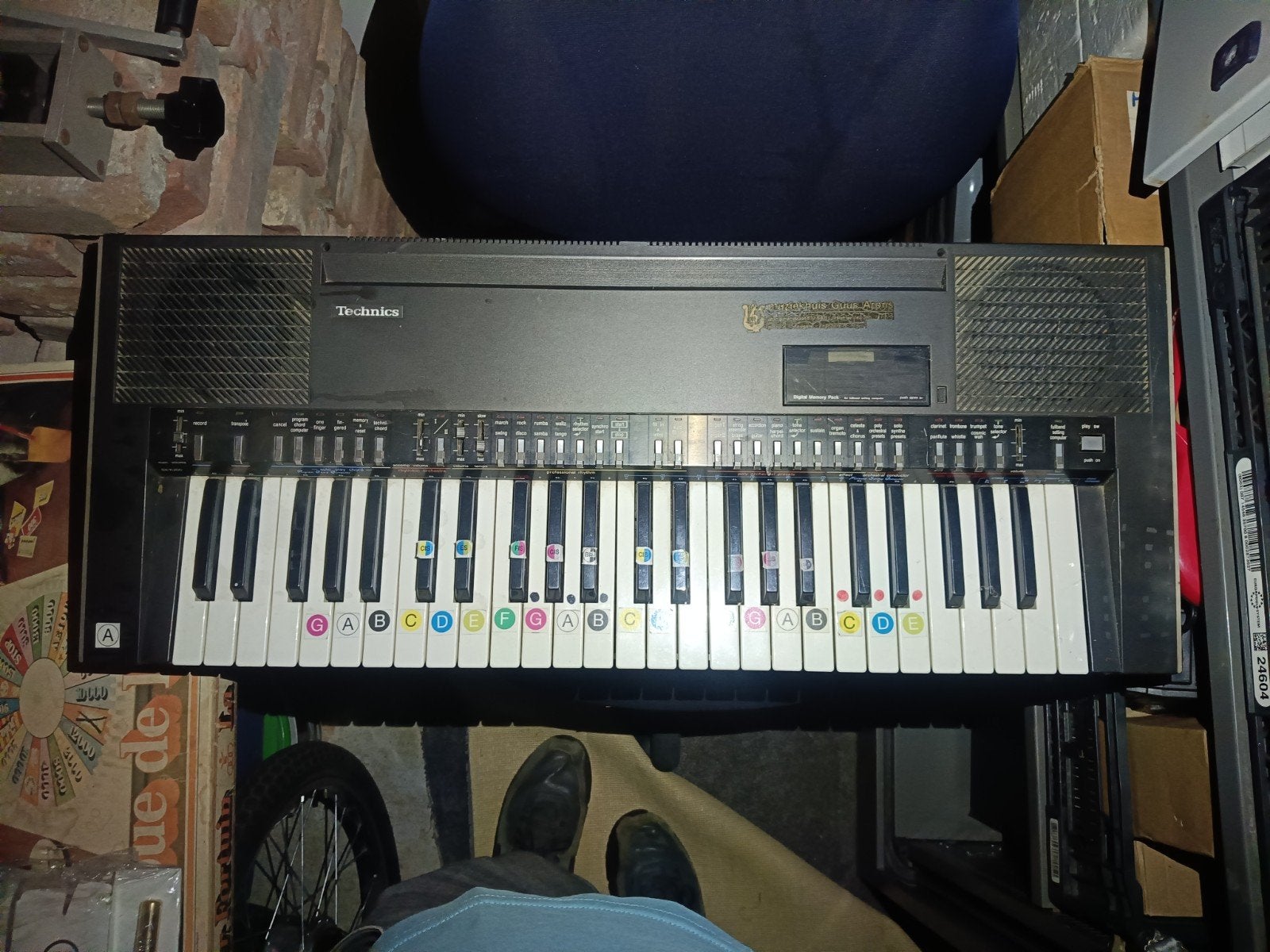 Technics SX-K200 Elektronisch Keyboard - Vintage, Muziek en Instrumenten, Ophalen of Verzenden, Gebruikt, 49 toetsen, Technics