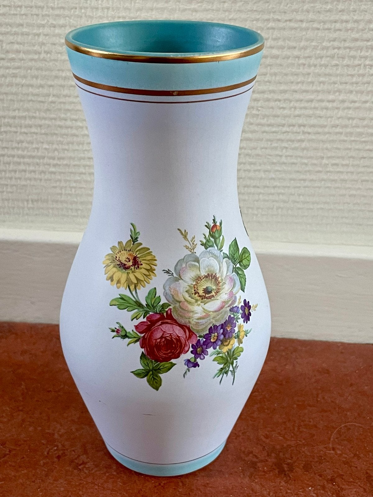 Flora Keramiek Gouda Holland Vaas - Carla, Antiek en Kunst, Antiek | Vazen, Ophalen of Verzenden