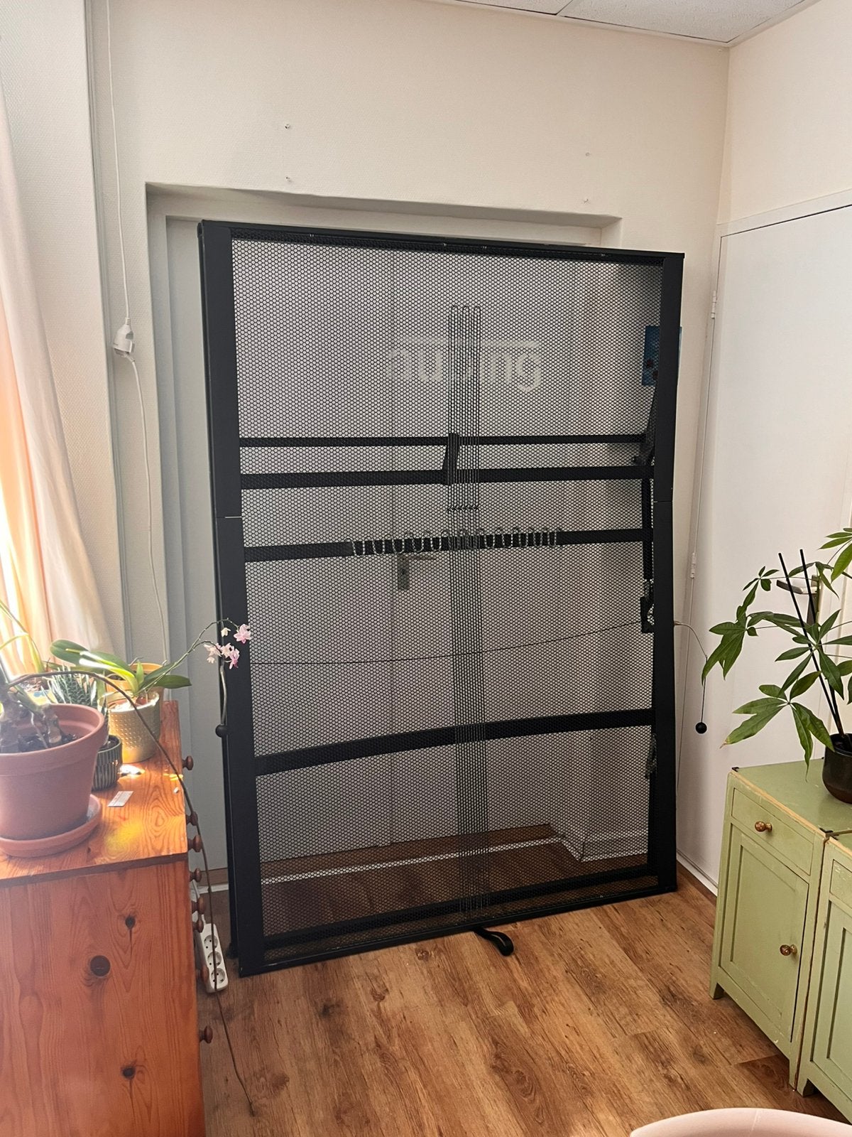 Auping spiraalbodem 140, Huis en Inrichting, Slaapkamer | Bedden, Ophalen, 140 cm, Twijfelaar, 200 cm