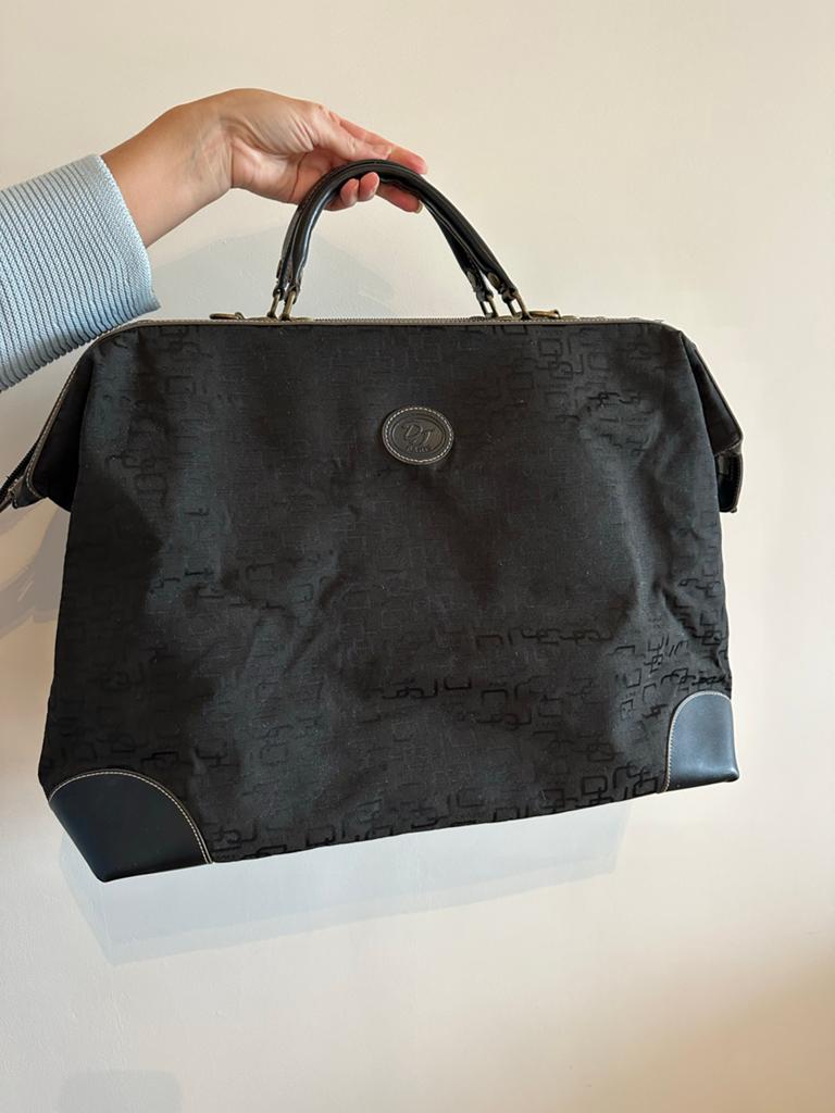 Zwarte Reistas in Perfecte Staat - David Jones Collection, 40 tot 60 cm, 20 tot 30 cm, Zwart, Ophalen of Verzenden