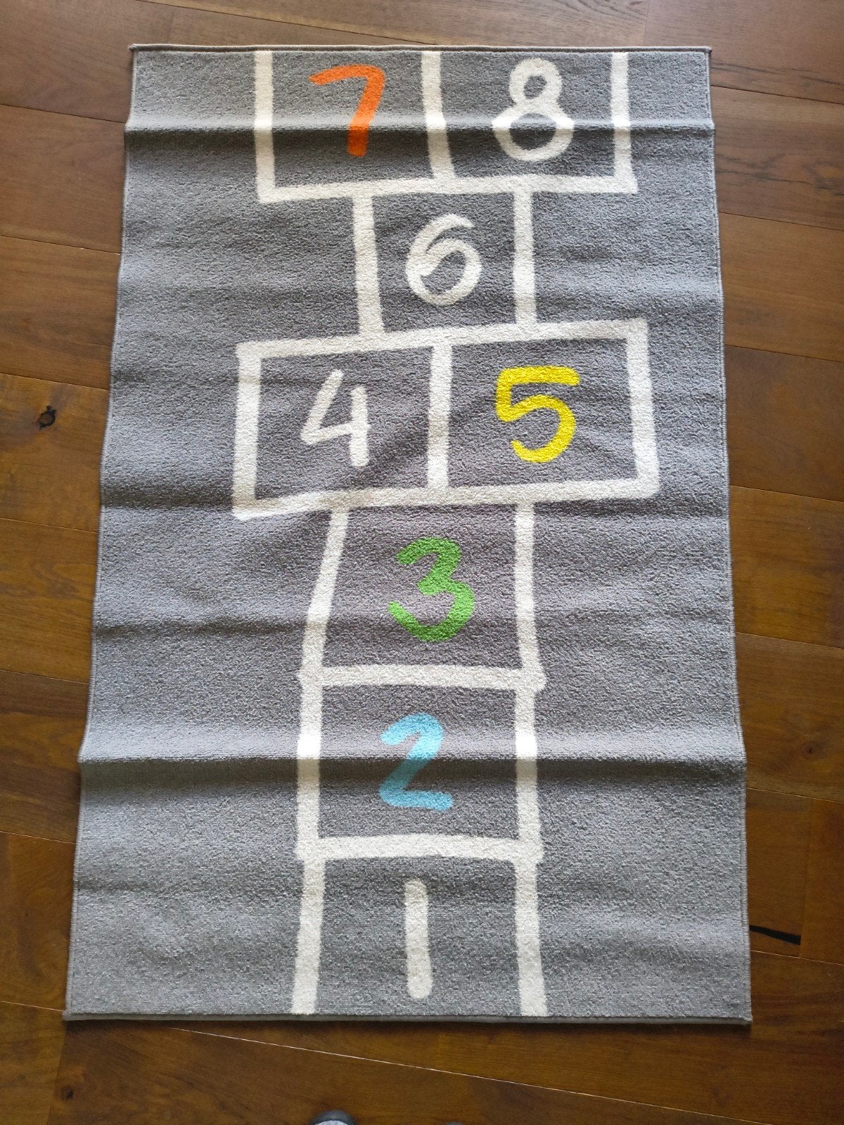 Ikea hinkelpad vloerkleed kinderkamer, Ophalen, Kleed of Kussen, Zo goed als nieuw, Meerkleurig