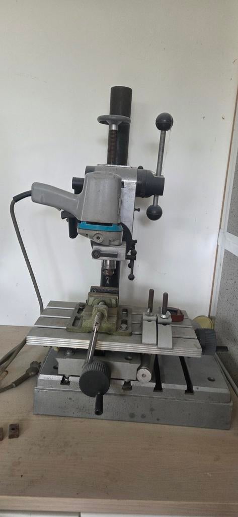 Wolfcraft Sapphire 73 Kolomboormachine met kruistafel, Ophalen of Verzenden, Gebruikt, Minder dan 400 watt, Kolomboormachine