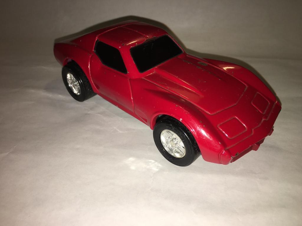 Chevrolet Corvette - blikken Tonka - made in Japan, Ophalen of Verzenden, Zo goed als nieuw, Auto