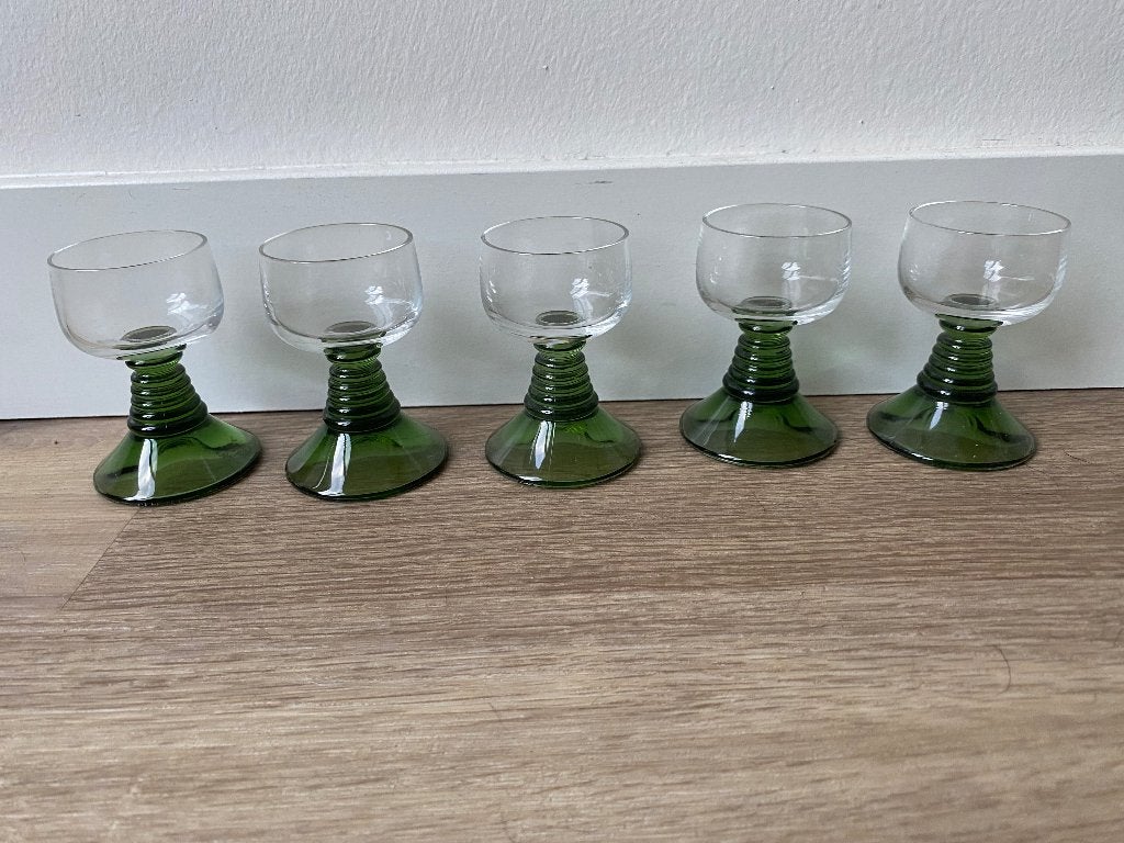 Wijnglazen, Verzamelen, Glas en Borrelglaasjes, Ophalen of Verzenden, Gebruikt, Overige typen