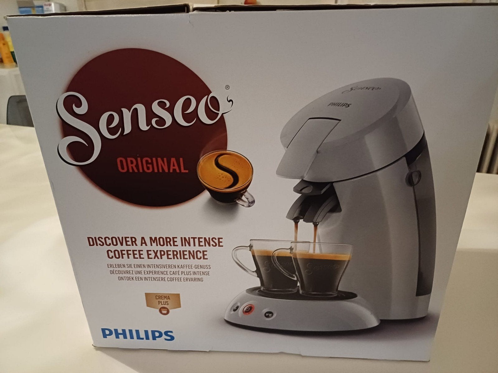 Philips Senseo Original Koffiezetapparaat, Ophalen of Verzenden, 2 tot 4 kopjes, Koffiepads en cups, Afneembaar waterreservoir