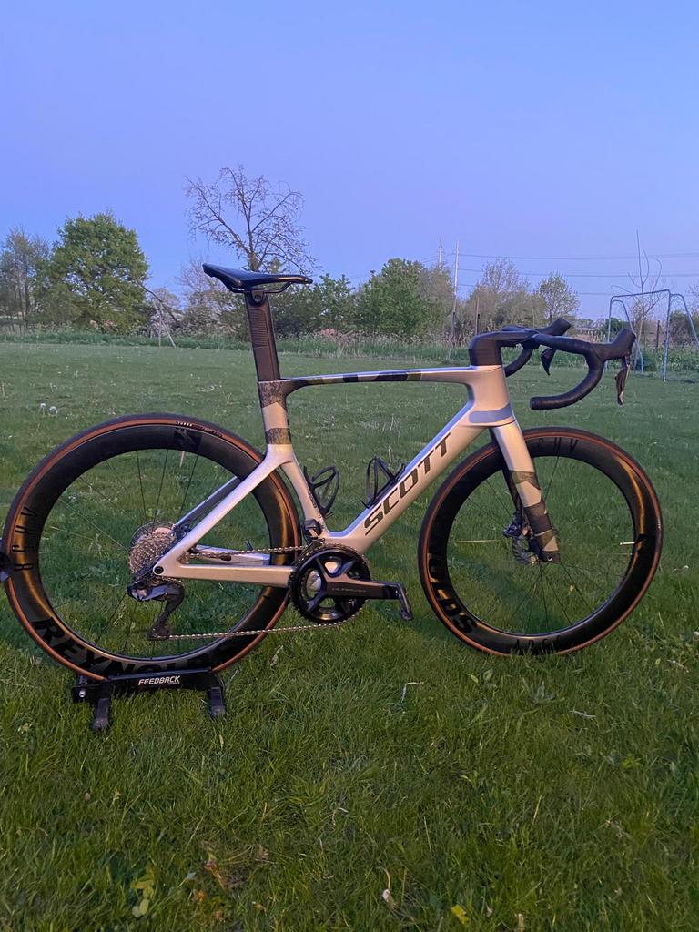 Scott Foil rc ultegra di2 Maat 54 M, Fietsen en Brommers, Fietsen | Racefietsen, Carbon, Zo goed als nieuw, Meer dan 20 versnellingen