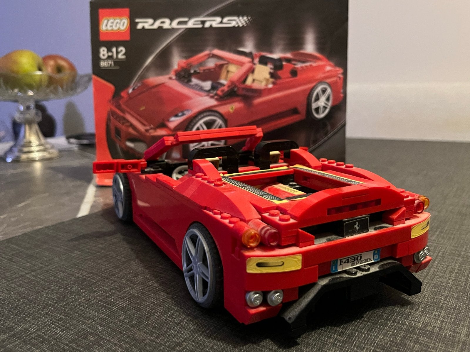Lego Racers Ferrari F430 Spider (8671), Ophalen of Verzenden, Zo goed als nieuw