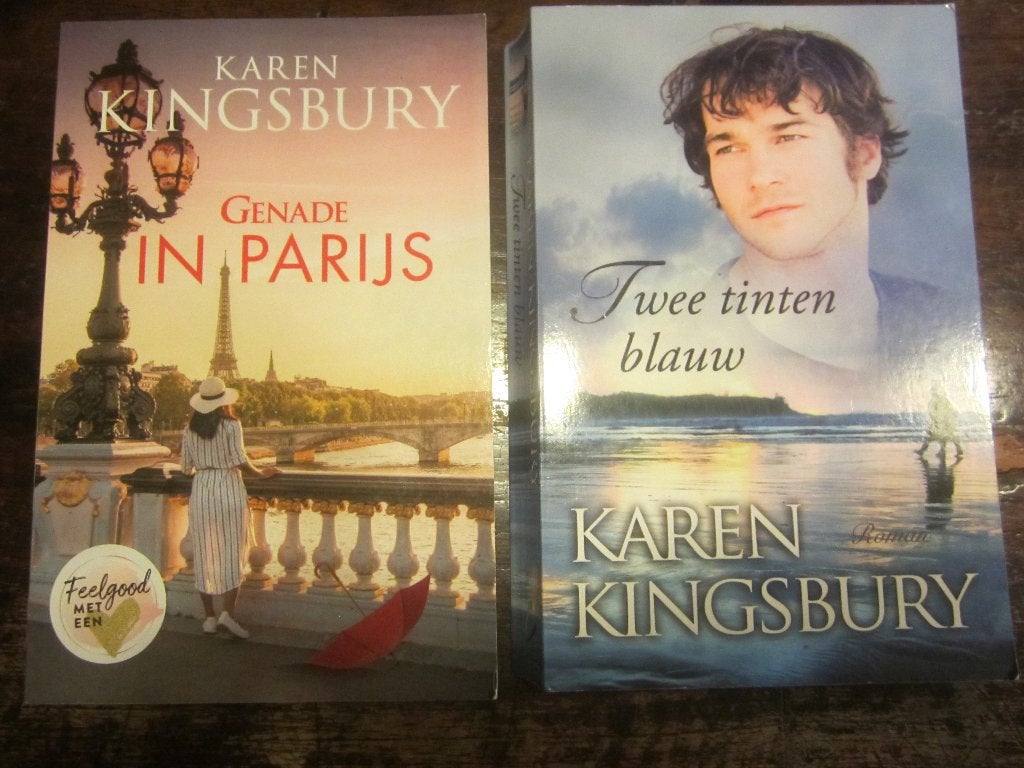 Kingsbury /Genade in Parijs / Twee tinten blauw, Ophalen of Verzenden, Zo goed als nieuw, Amerika