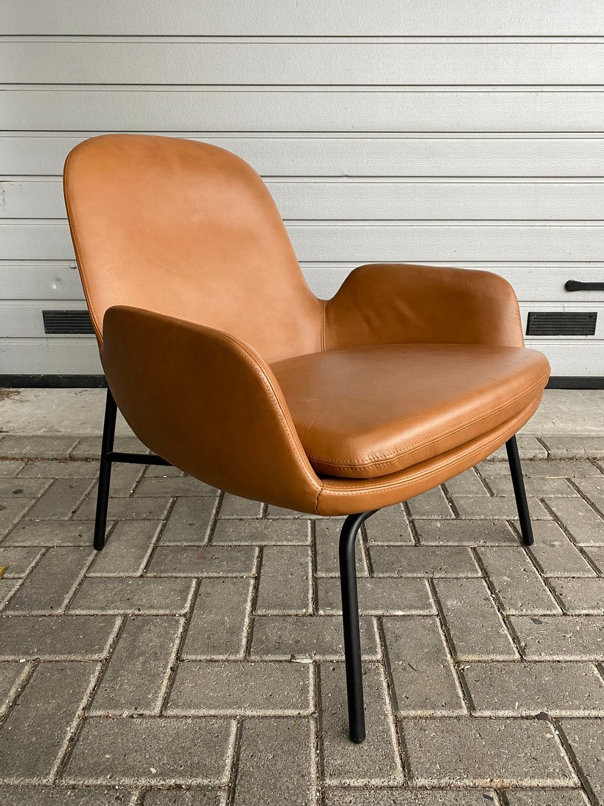 2x Normann Copenhagen Era lounge fauteuils, Ophalen, Zo goed als nieuw, 75 tot 100 cm, 50 tot 75 cm