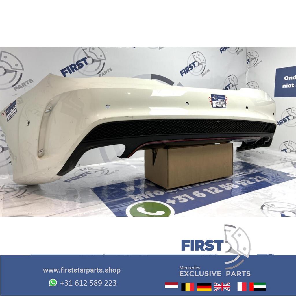 W117 CLA AMG ACHTERBUMPER Mercedes C117 X117 2013-2018 ORIGI, Gebruikt, -, Voor, Ophalen of Verzenden