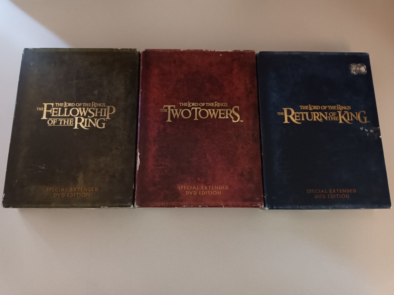 Dvds Lord of the Rings Extended Editions, Vanaf 12 jaar, Ophalen of Verzenden, Zo goed als nieuw