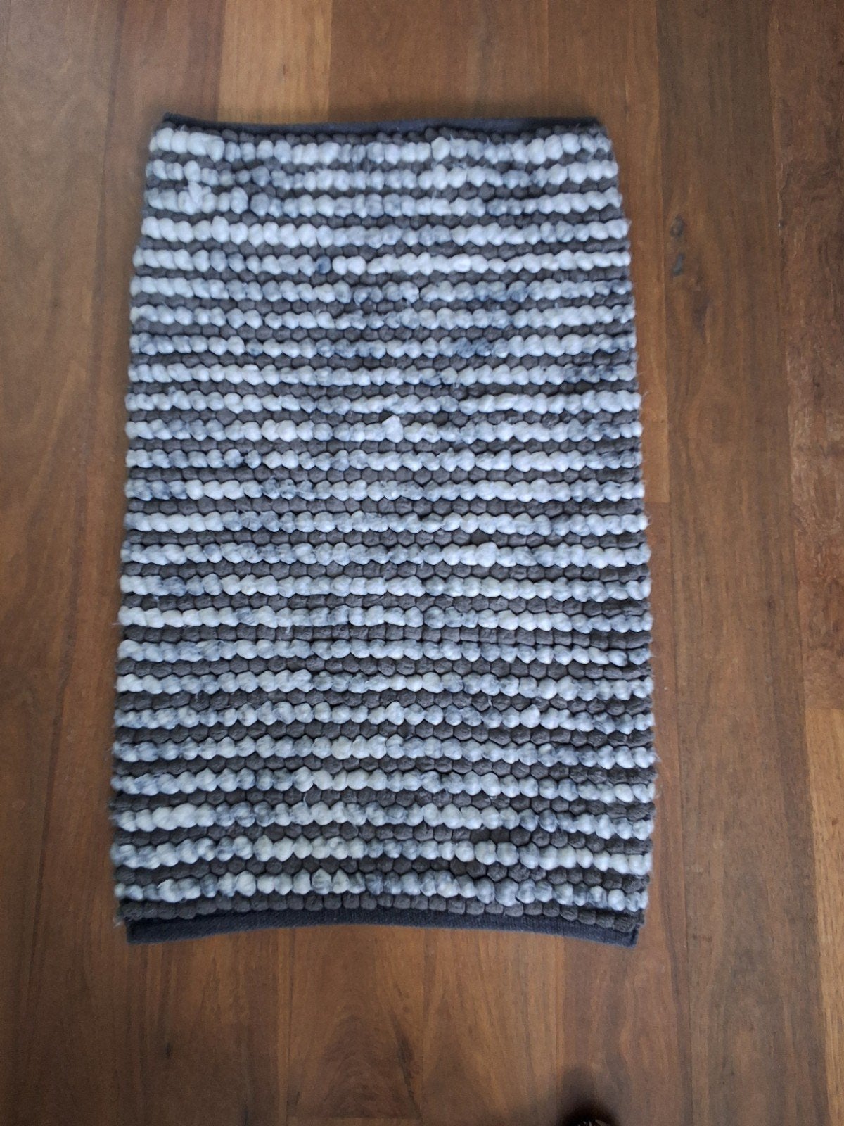 Badmat 100 x 60 cm, Ophalen of Verzenden, Gebruikt, Grijs, Badmat