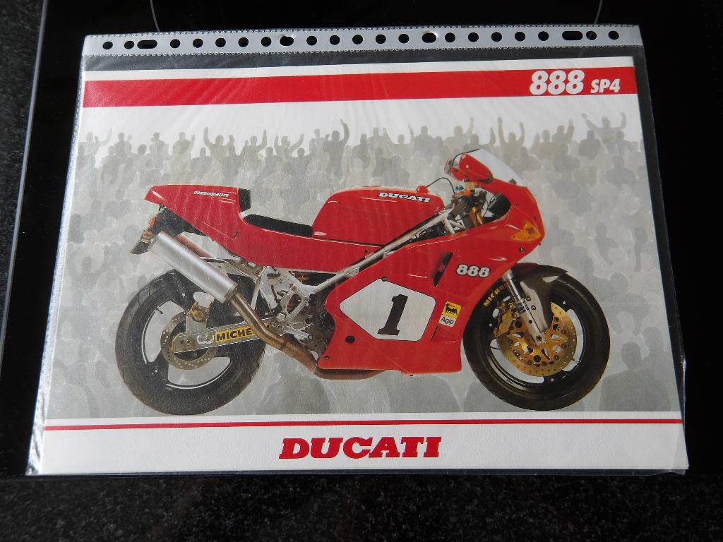Folder Ducati 888 SP4, Motoren, Ophalen of Verzenden, Ducati