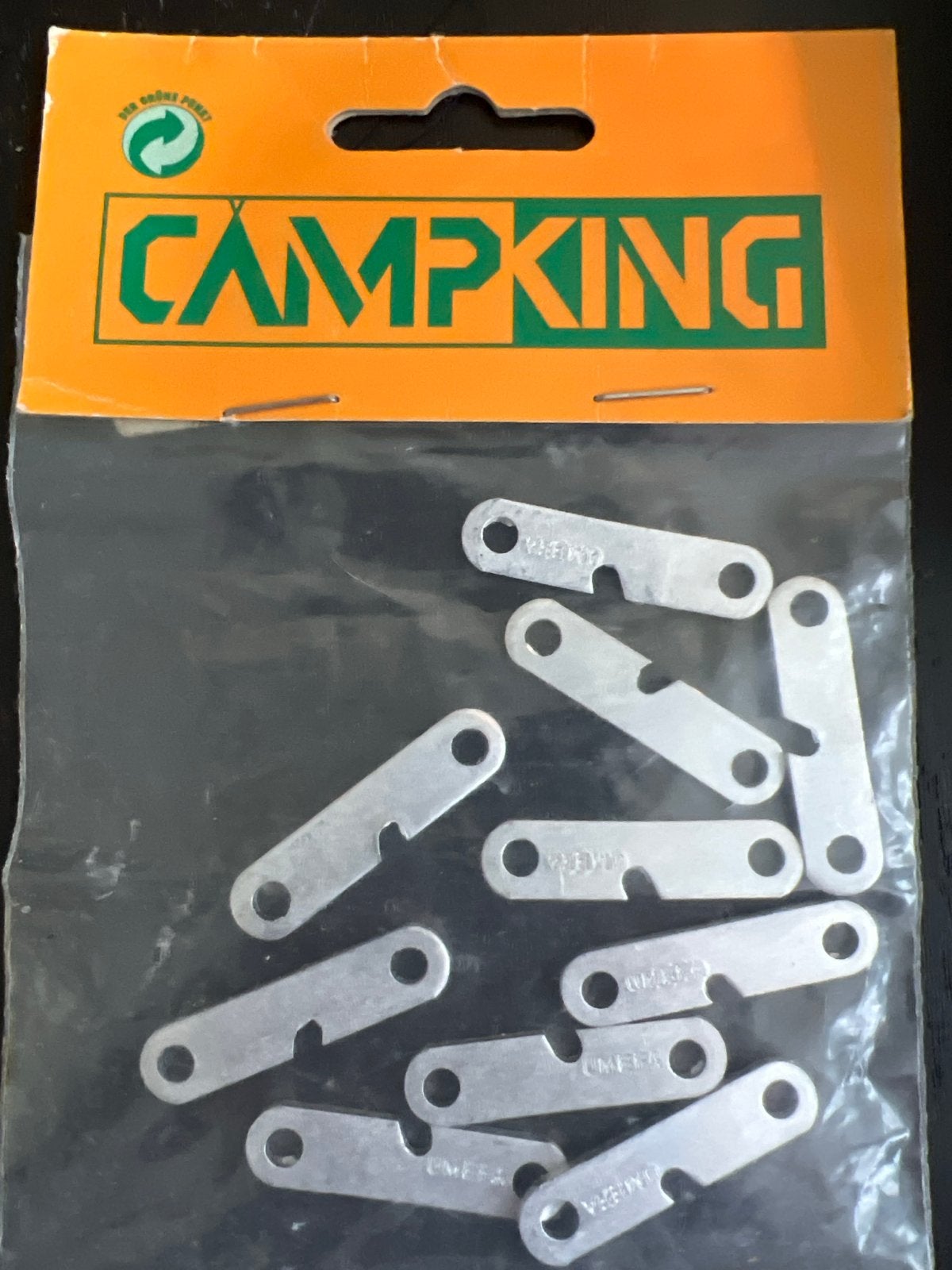 Campking Platte Spanners Aluminium - 10 stuks, Ophalen of Verzenden, Nieuw