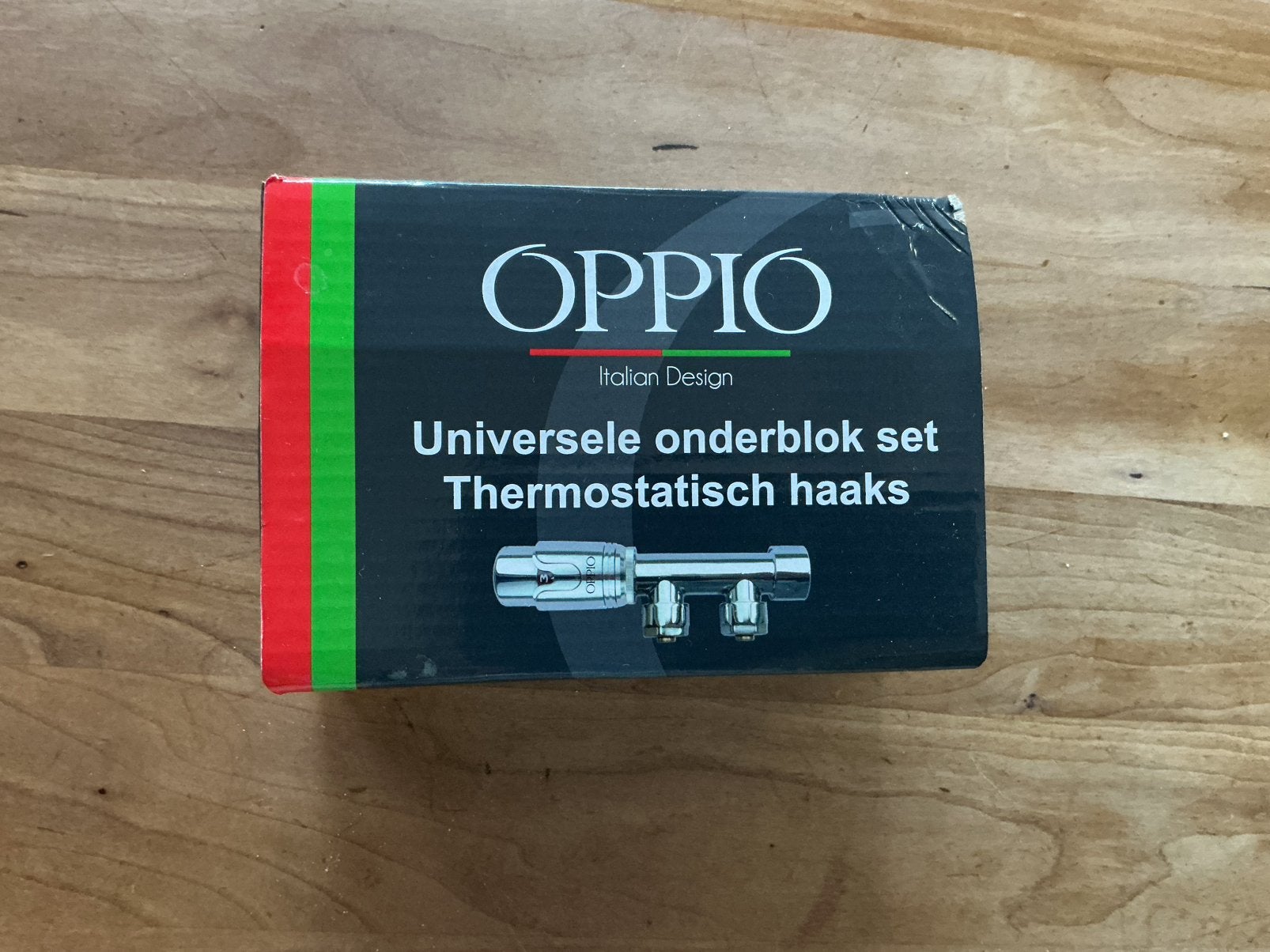 OPPIO universele onderblok set Thermostatisch haaks, Doe-het-zelf en Verbouw, Verwarming en Radiatoren, 30 tot 80 cm, Radiator