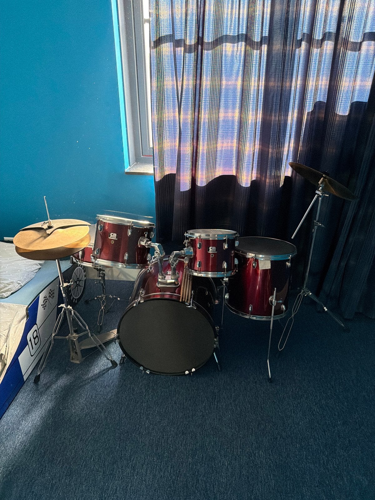 Compleet drumstel - Ideaal voor beginners, Ophalen of Verzenden, Gebruikt, Overige merken