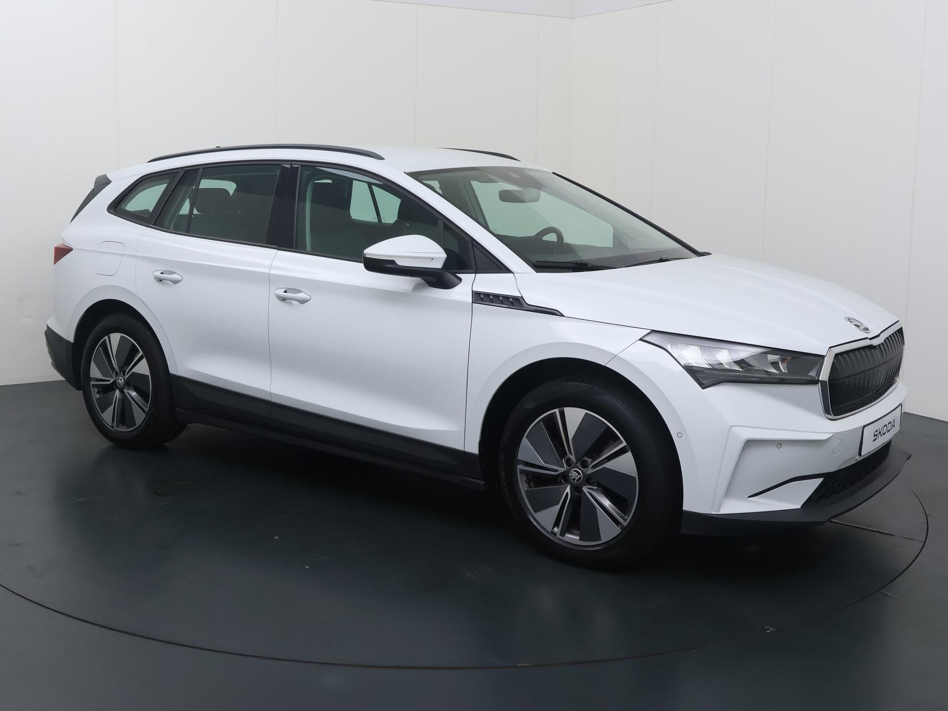 Skoda Enyaq iV 60 | 180 PK | SoH 91 % | Cruise control | Cli, Automaat, Achterwielaandrijving, Gebruikt, Leder en Stof