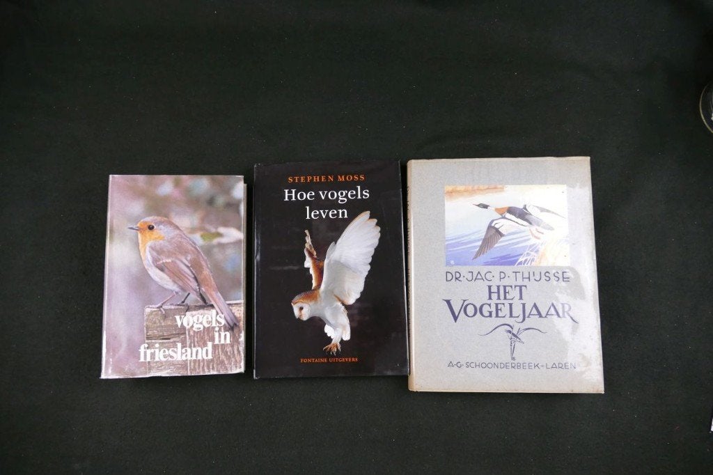 3x Boeken over vogels (1942-2007), Ophalen of Verzenden, Gelezen, Vogels