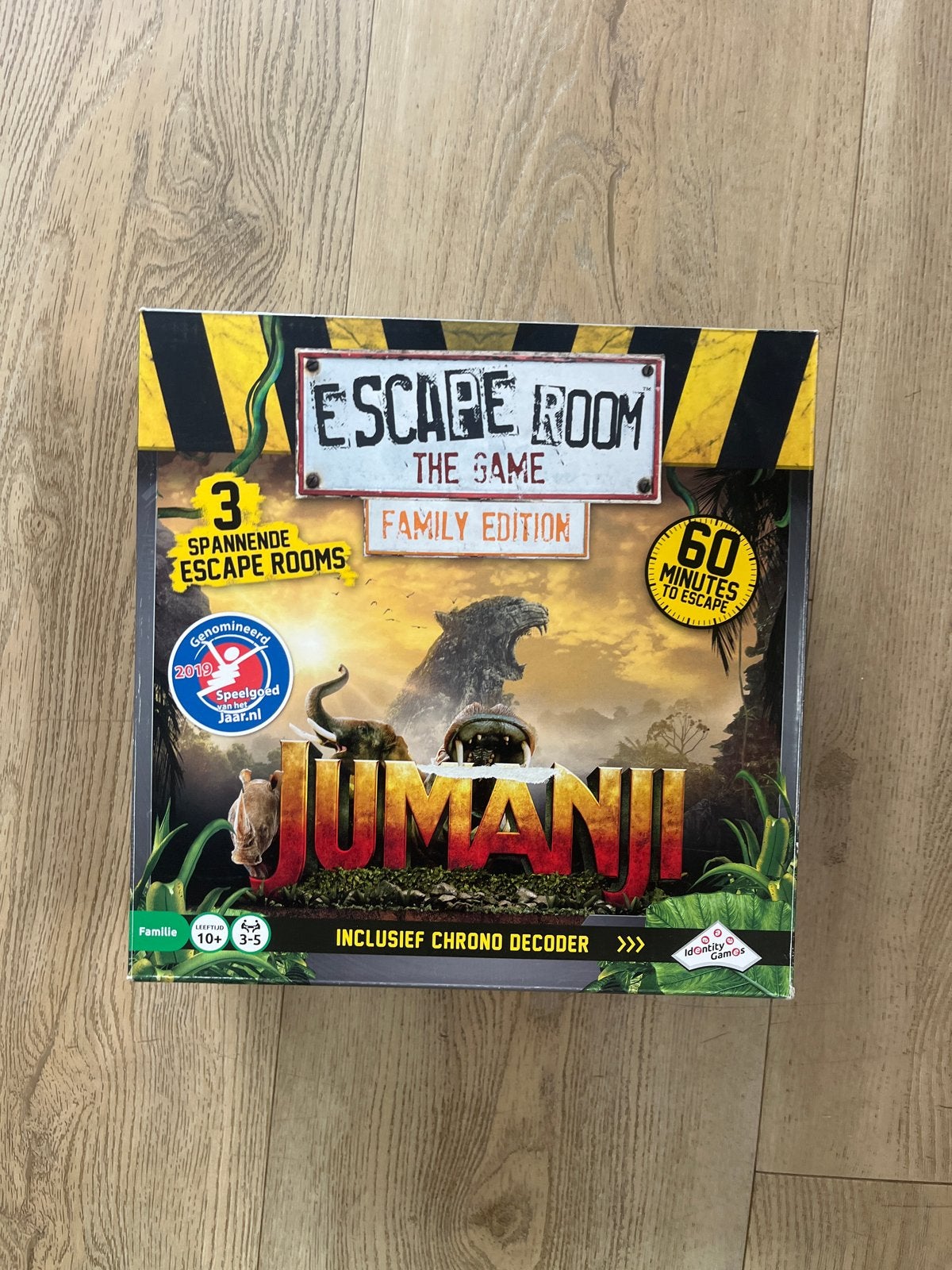 Escape Room The Game Jumanji Family Edition, Drie of vier spelers, Ophalen of Verzenden, Zo goed als nieuw