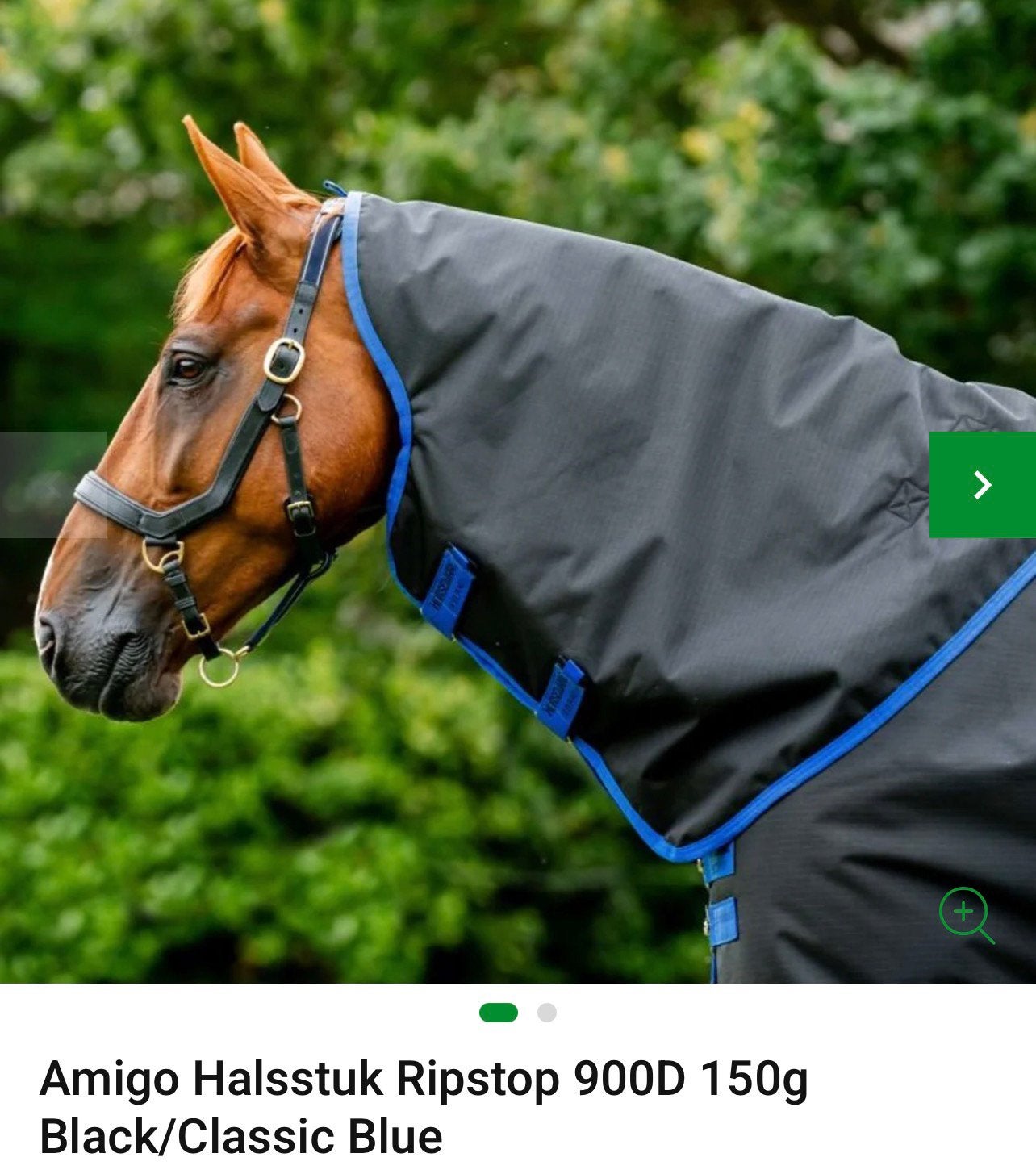 Amigo halsstuk ribstob 900D 150g, Ophalen of Verzenden, Zo goed als nieuw