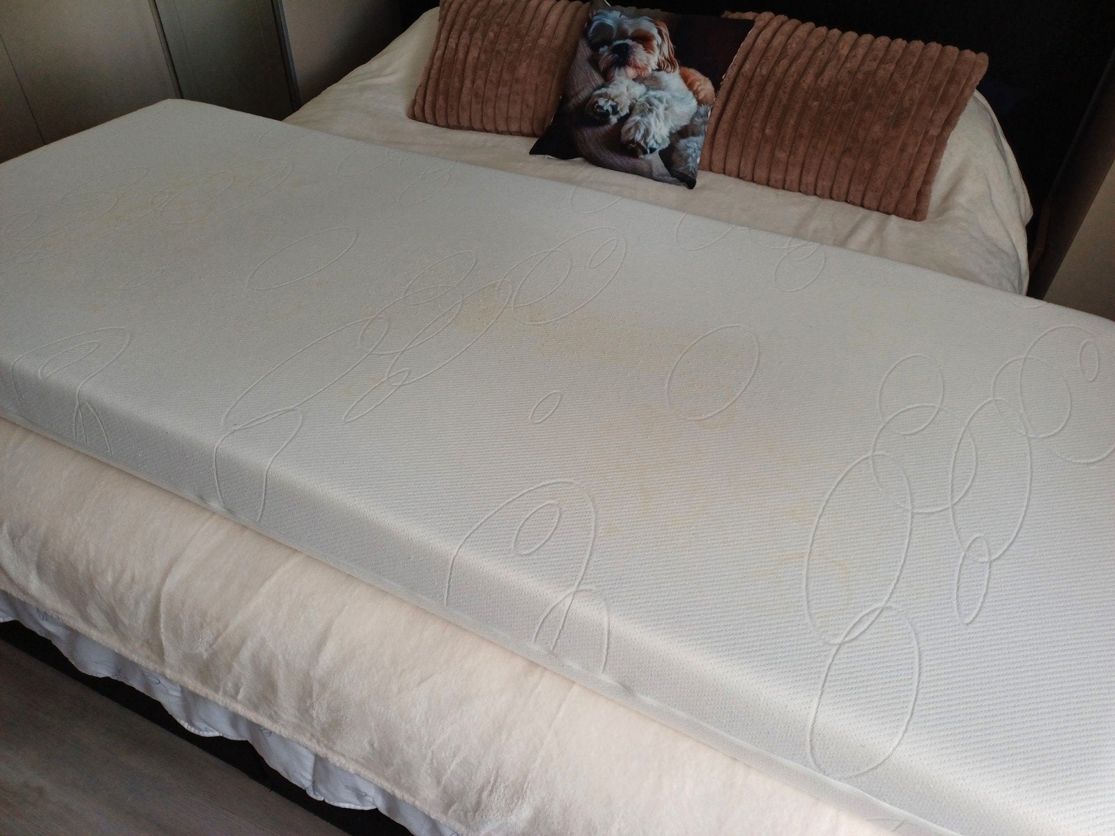 Gratis Kinder matras, Kinderen en Baby's, Ophalen, Gebruikt, Jongetje of Meisje, Wit