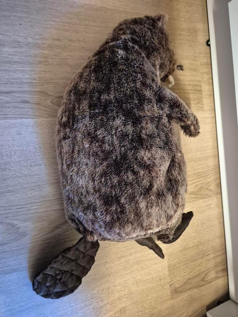IKEA bever knuffel 45 cm, Ophalen of Verzenden