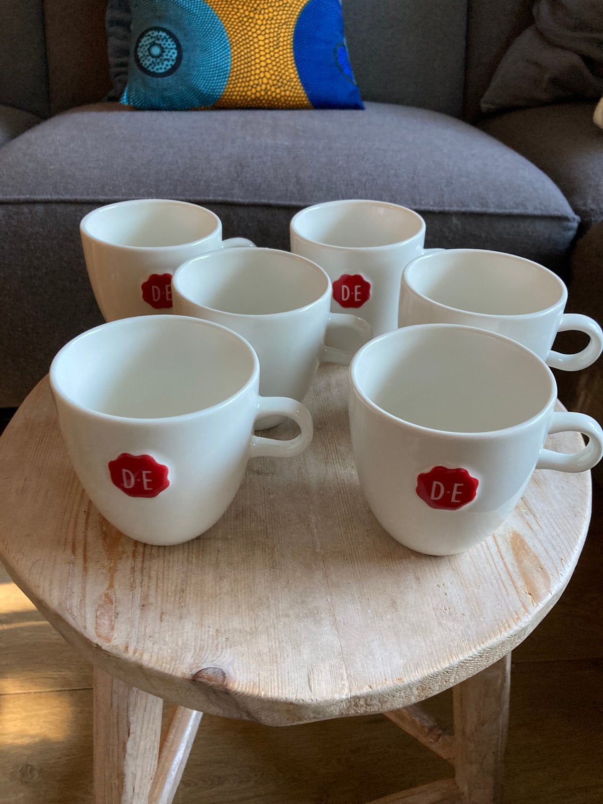 DE koffie mokjes.,, Ophalen of Verzenden, Zo goed als nieuw, Overige stijlen, Kop(pen) en/of Schotel(s)