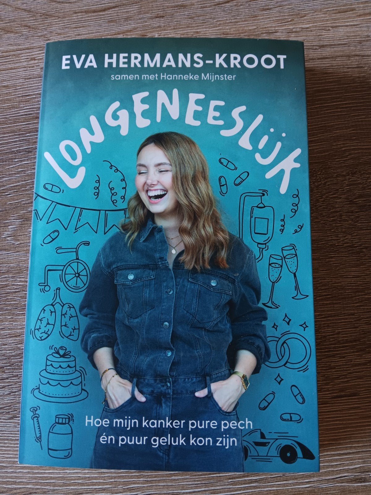 Longeneeslijk, Eva Hermans-Kroot, Ophalen of Verzenden, Zo goed als nieuw, Eva Hermans-Kroot, Hanneke Mijnster, Nederland