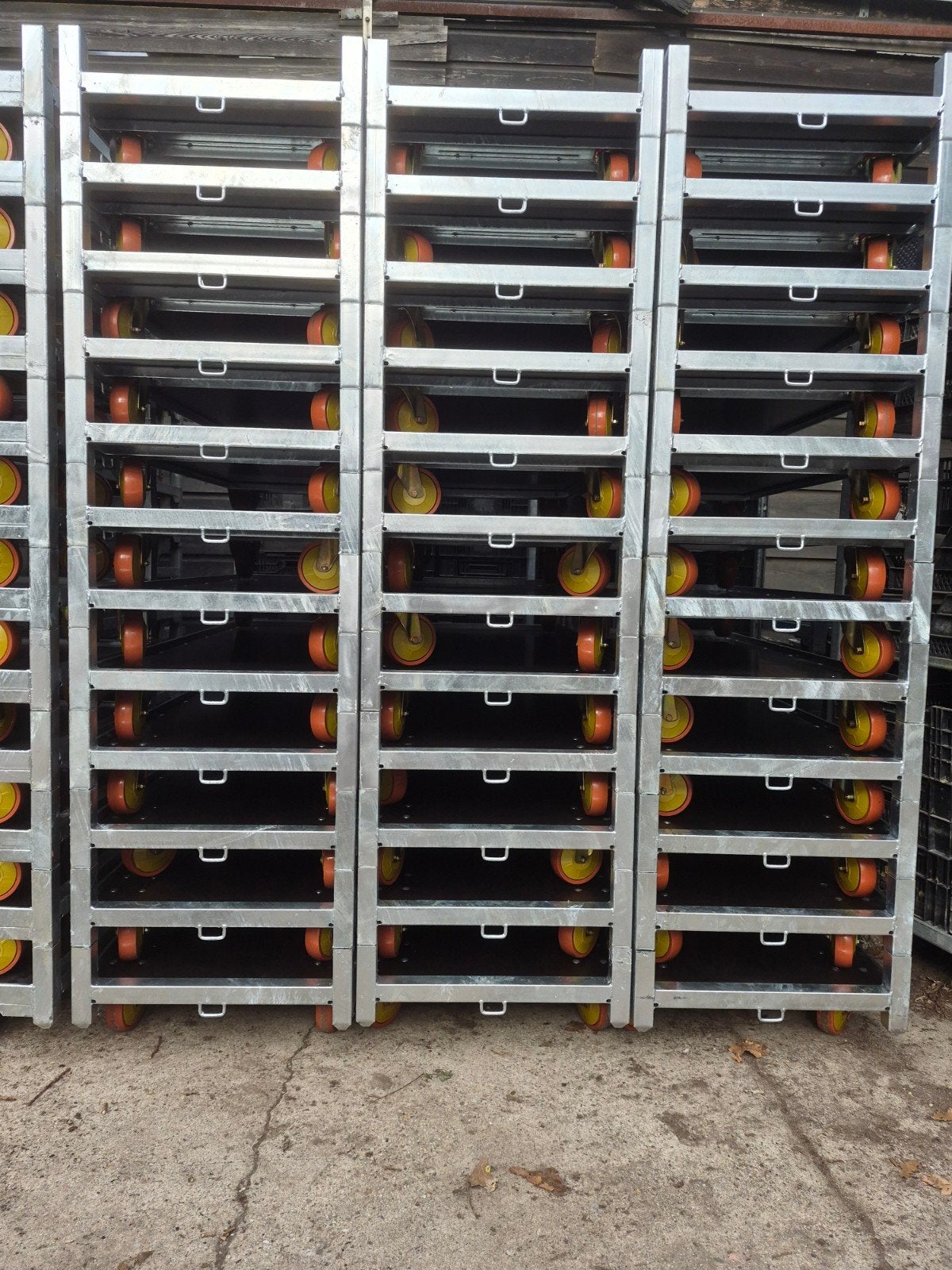 Deense karren nieuw,  magazijn stelling, trolleys, 100 liter of meer, Ophalen, Nieuw, Transportkar