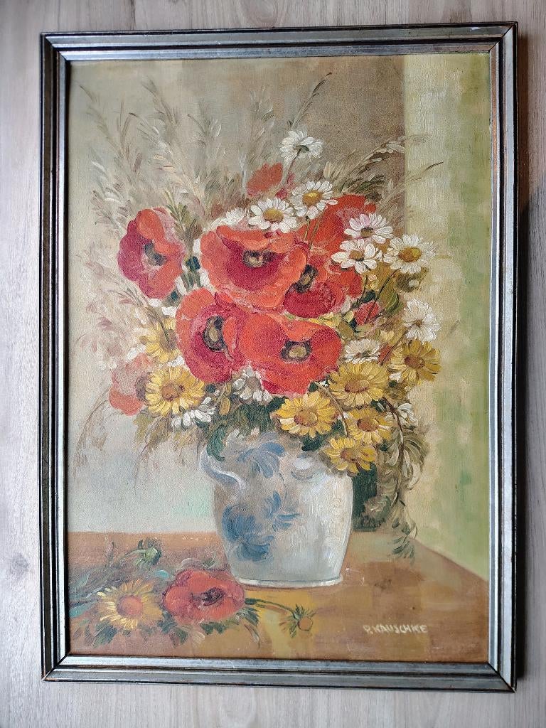 Stilleven van Paul Kauschke (1899-1968), Antiek en Kunst, Kunst | Schilderijen | Klassiek, Verzenden
