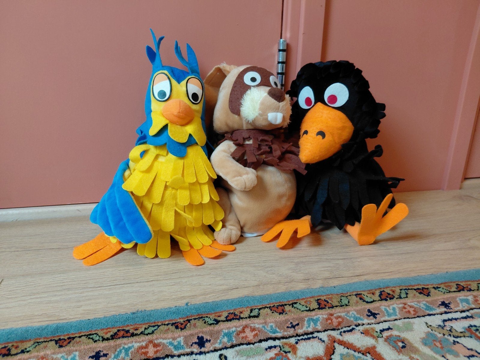 Handpoppen fabeltjeskrant, Overige karakters, Overige typen, Ophalen of Verzenden, Zo goed als nieuw