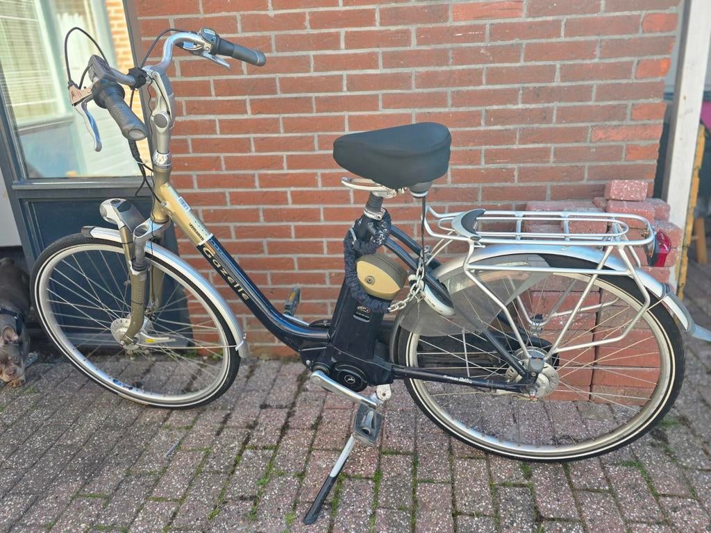 Damesfiets elektrische (opknapper), Ophalen, Gebruikt, Gazelle, Versnellingen