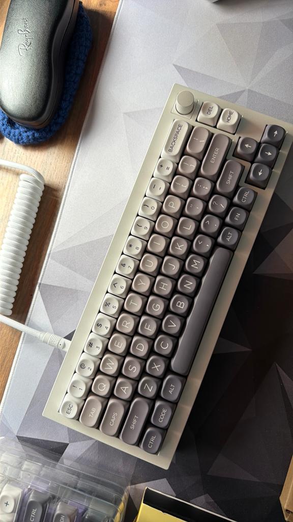 Keychron Q2 MAX + Glorious Holy Panda + Durock V2, Computers en Software, Toetsenborden, Ophalen of Verzenden, Zo goed als nieuw