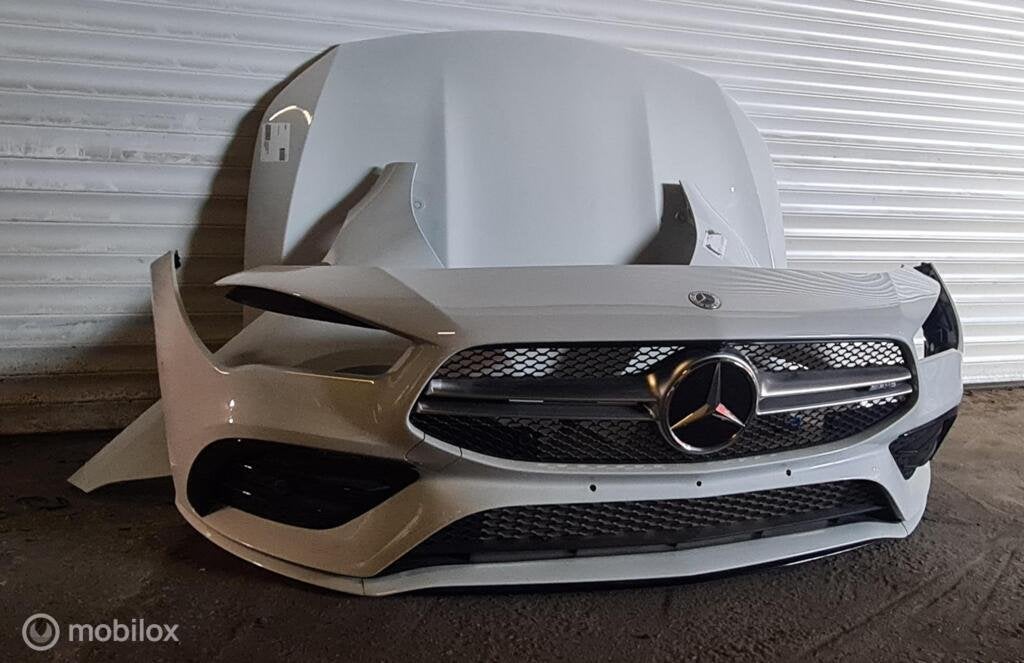 Mercedes Cla 35 C118 X118 AMG digital wit 9144 Voorkop, Gebruikt, Ophalen of Verzenden