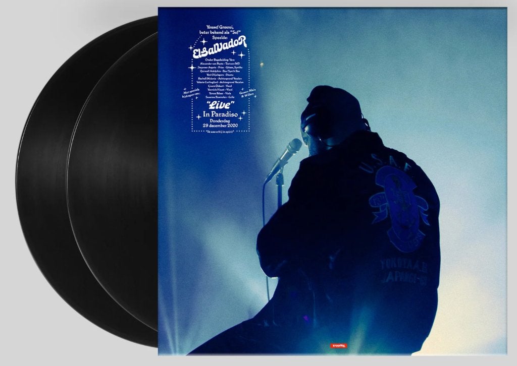 Vinyl 2LP Sef El Salvador + Live In Paradiso NIEUW, Cd's en Dvd's, Hiphop of Rap, Ophalen of Verzenden, Dubbel-LP, 12 inch