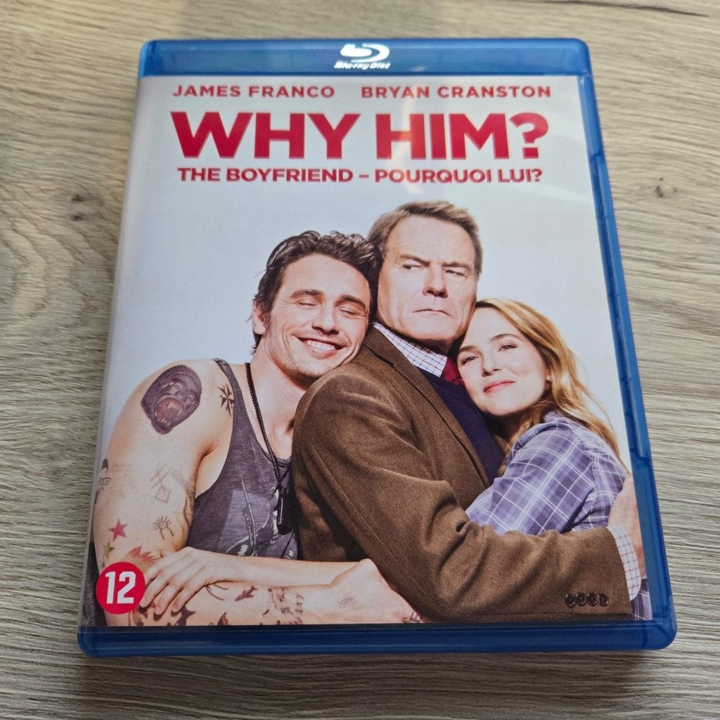 Why Him? (Blu-ray) 4 HALEN = 3 BETALEN, -, -, Actie, Ophalen of Verzenden