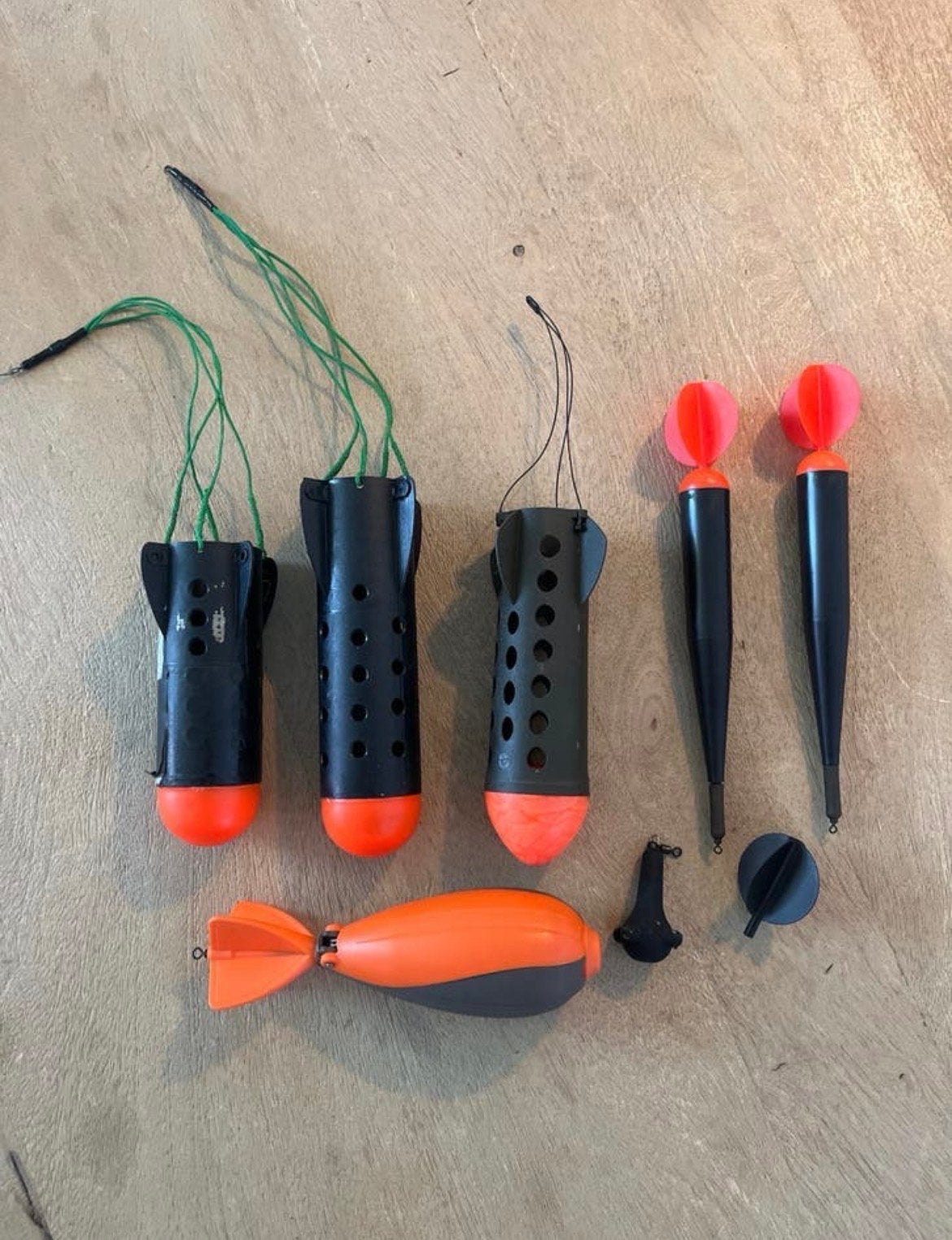 2 markers, 3 spods en 1 spomb, Watersport en Boten, Hengelsport | Karpervissen, Ophalen, Gebruikt, Overige typen