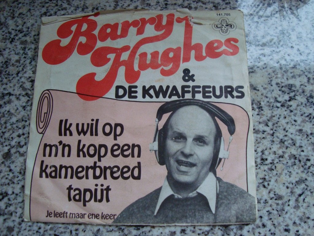 Barry hughes & de kwaffeurs ik wil op mijn kop een kamerbree, Ophalen of Verzenden, Zo goed als nieuw, Nederlandstalig