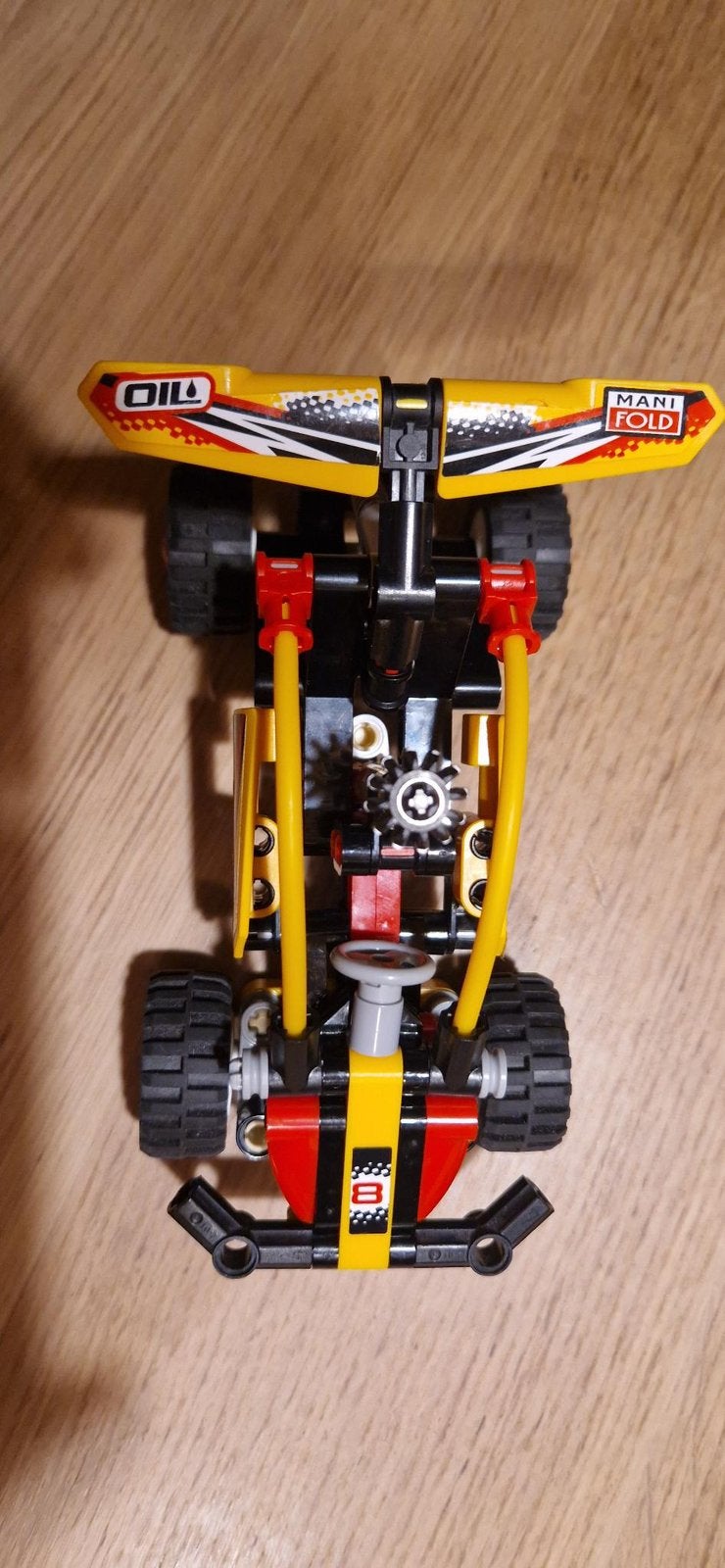 Leuke race car van lego technic, Lego, Compleet, Ophalen of Verzenden, Zo goed als nieuw
