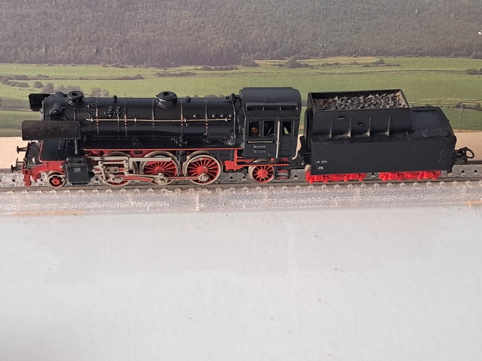 MARKLIN 3005 DA 800 MET TENDER, Hobby en Vrije tijd, Wisselstroom, Locomotief, Ophalen of Verzenden, Zo goed als nieuw